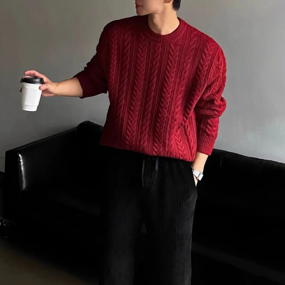 Ellis Grant No. 3 — Cable Knit Pullover