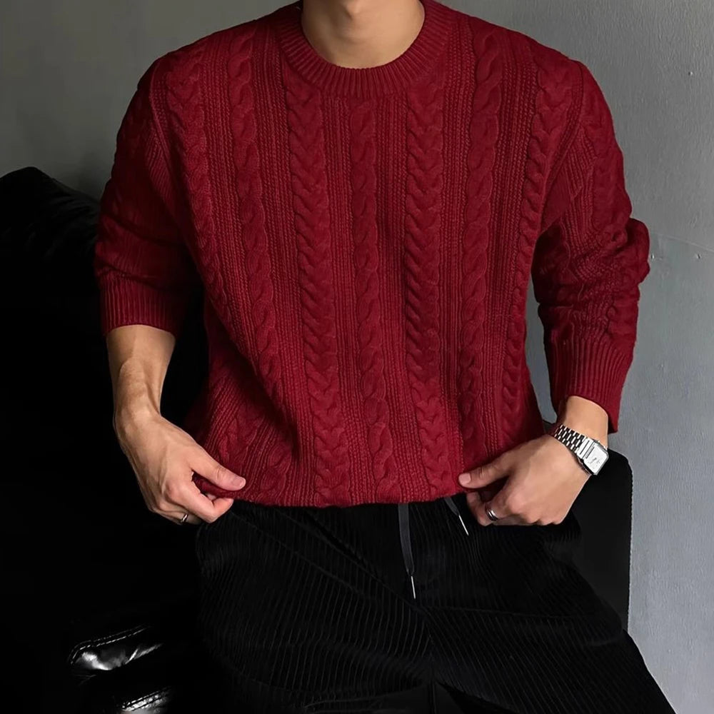 Ellis Grant No. 3 — Cable Knit Pullover