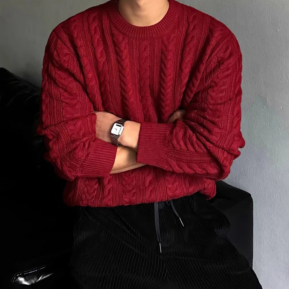 Ellis Grant No. 3 — Cable Knit Pullover